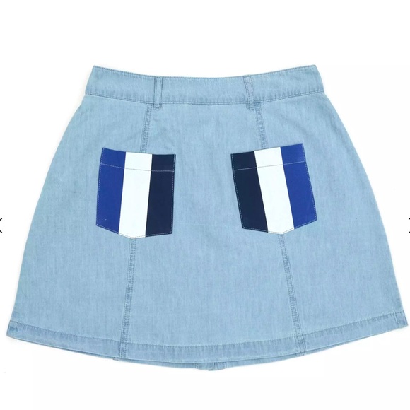 NWT Disney plus size Mickey and Minnie Denim Skirt For Adults in size 2X - Picture 2 of 16